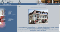 Desktop Screenshot of hotel-zrenner.de